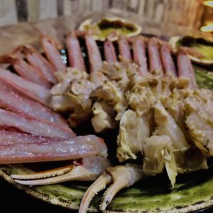 蟹,ズワイガニ,蟹刺身,生蟹,蟹みそ,浜ゆで蟹,ポーション,蟹爪,