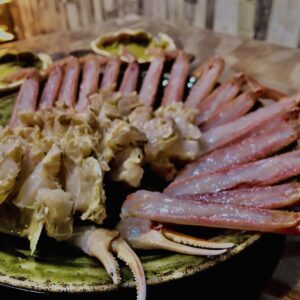 蟹,ズワイガニ,蟹刺身,生蟹,蟹みそ,浜ゆで蟹,ポーション,蟹爪,