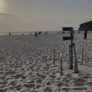 南紀白浜,浜辺,ビーチ,海,夕方,夕日,空,