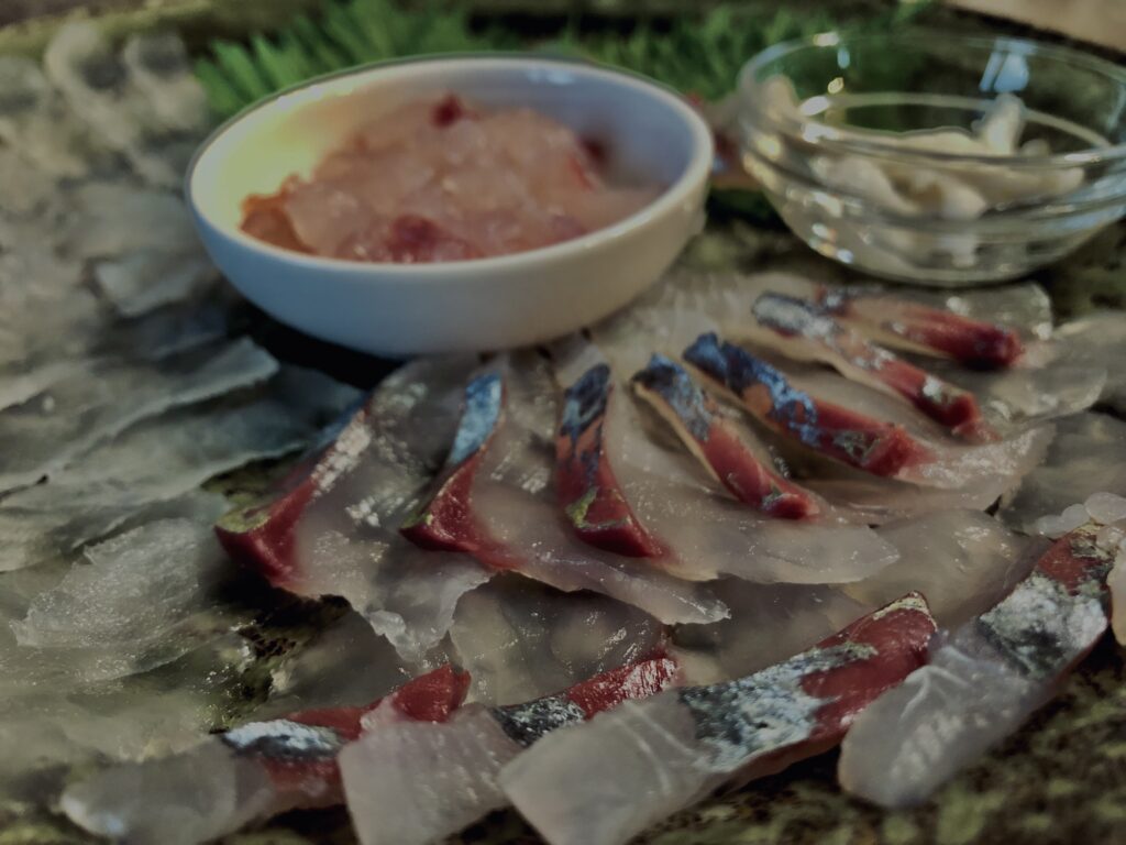 刺身,カワハギ,シマアジ,ハマチ,魚料理,おかず,