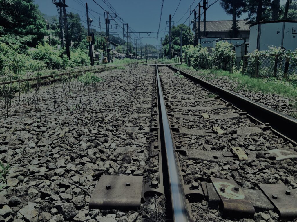 鎌倉,北鎌倉,線路,空,電車,風景,