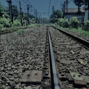 鎌倉,北鎌倉,線路,空,電車,風景,
