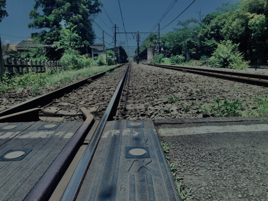 鎌倉,北鎌倉,線路,空,電車,風景,