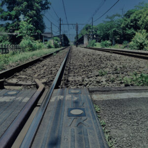鎌倉,北鎌倉,線路,空,電車,風景,