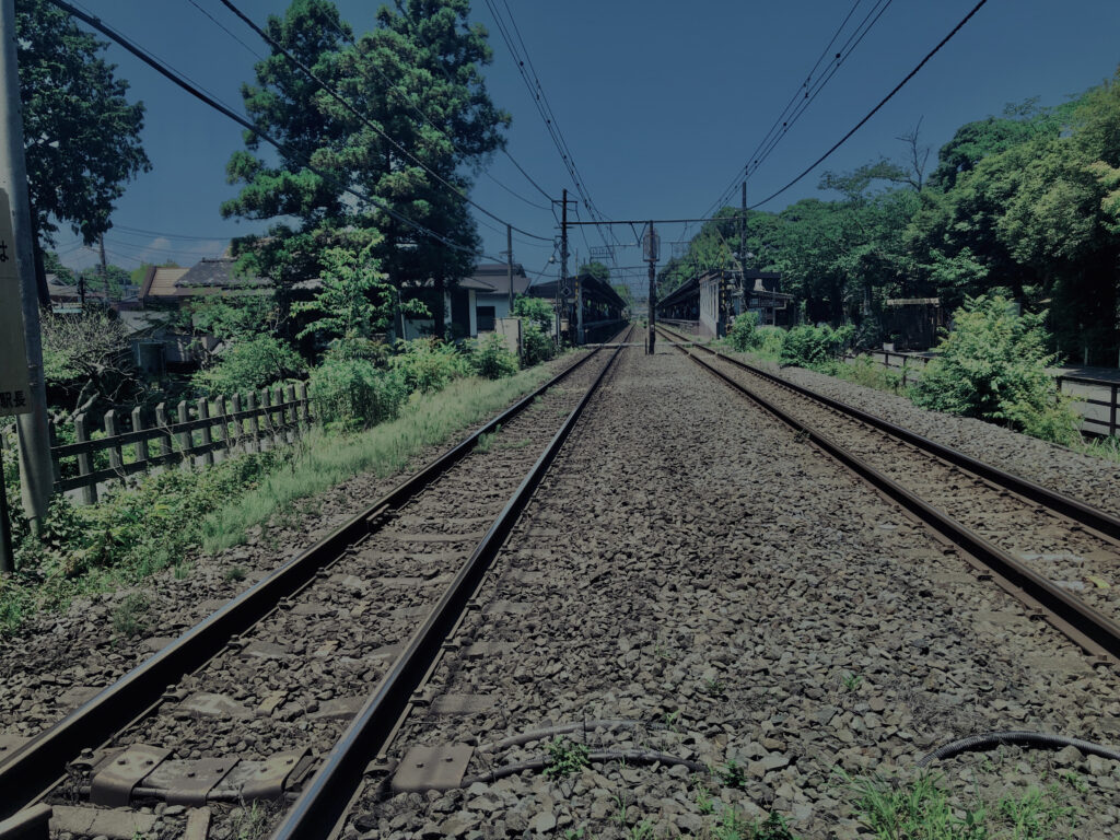 鎌倉,北鎌倉,線路,空,電車,風景,