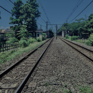 鎌倉,北鎌倉,線路,空,電車,風景,