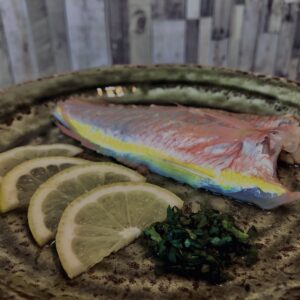 イトヨリダイ,ソコイトヨリ,魚料理,和食,蒸し物,レモン,