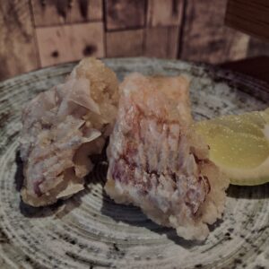 松笠揚げ,魚料理,揚げ物,和食,うろこ揚げ,根魚,