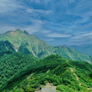 谷川岳,緑,新緑,登山,トレッキング,群馬,山,
