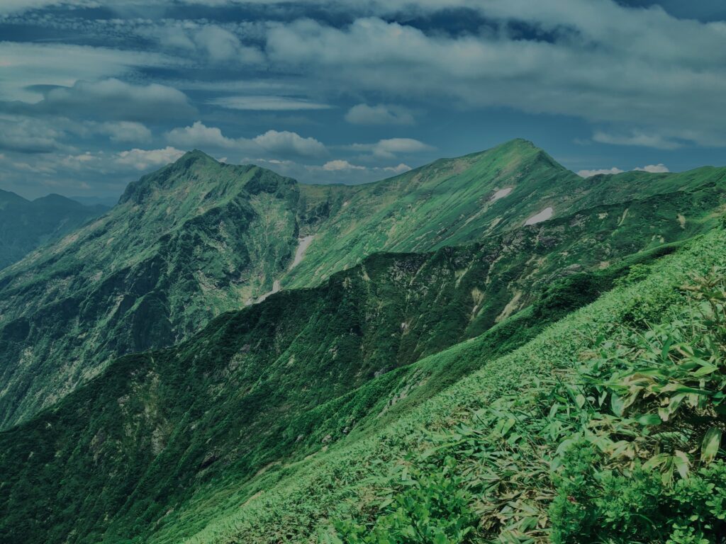 谷川岳,緑,新緑,登山,トレッキング,群馬,山,