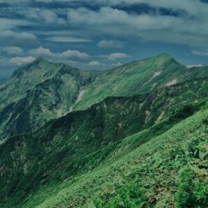 谷川岳,緑,新緑,登山,トレッキング,群馬,山,