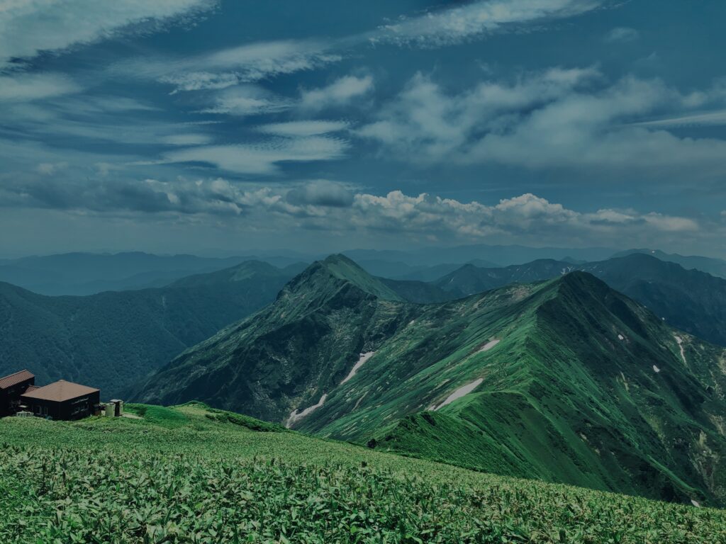 谷川岳,緑,新緑,登山,トレッキング,群馬,山,