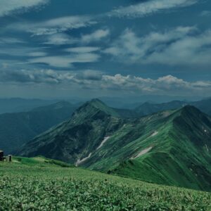 谷川岳,緑,新緑,登山,トレッキング,群馬,山,