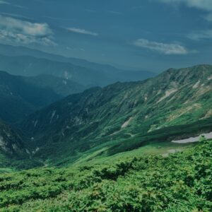 谷川岳,緑,新緑,登山,トレッキング,群馬,山,