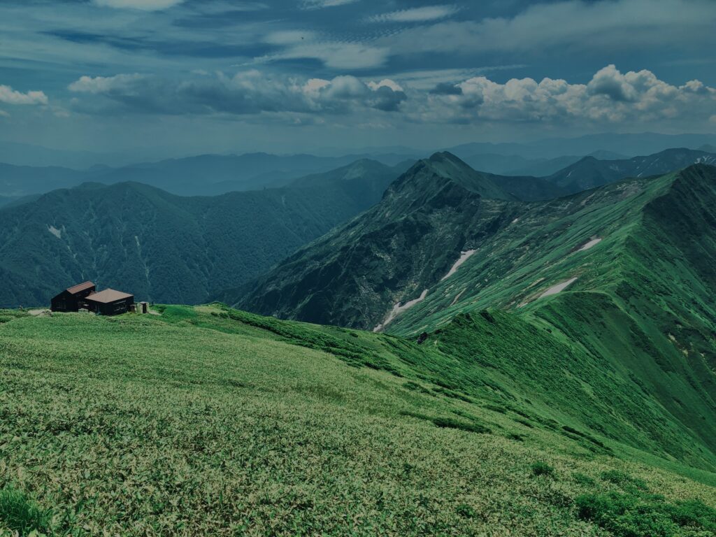 谷川岳,緑,新緑,登山,トレッキング,群馬,山,