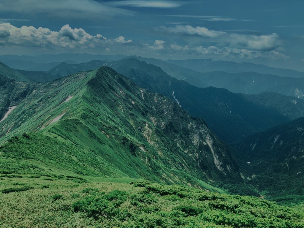 谷川岳,緑,新緑,登山,トレッキング,群馬,山,