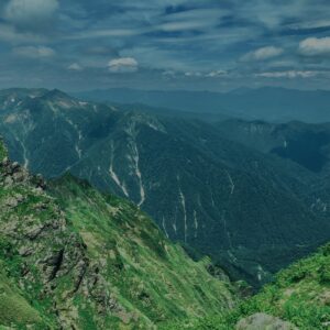 谷川岳,緑,新緑,登山,トレッキング,群馬,山,