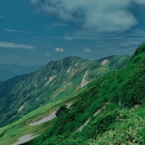 谷川岳,緑,新緑,登山,トレッキング,群馬,山,