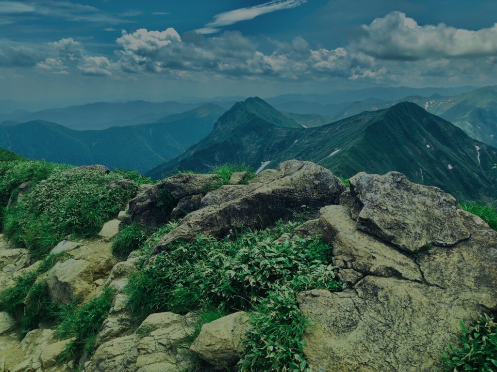 谷川岳,緑,新緑,登山,トレッキング,群馬,山,