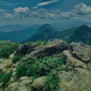 谷川岳,緑,新緑,登山,トレッキング,群馬,山,