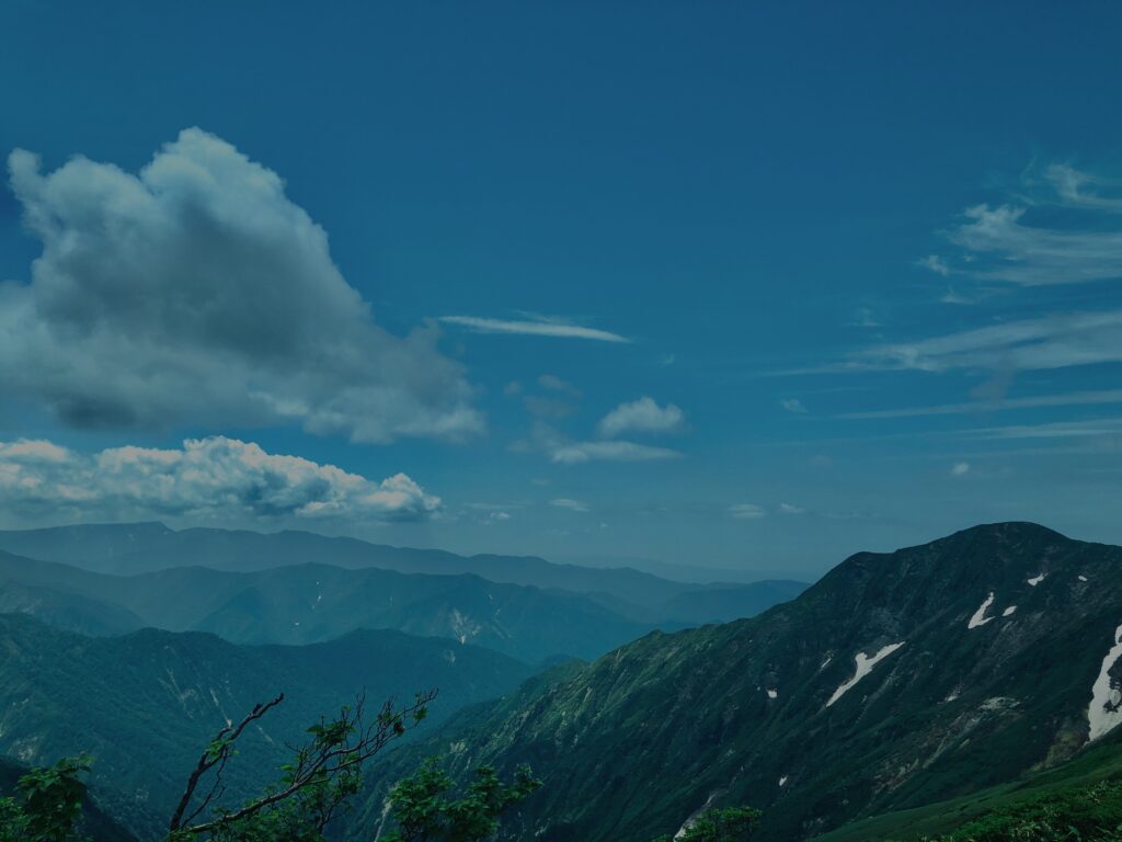 谷川岳,緑,新緑,登山,トレッキング,群馬,山,