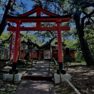 【資料用非配布】高山稲荷神社,青森,鳥居,自然,つがる半島,千本鳥居,