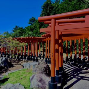 【資料用非配布】高山稲荷神社,青森,鳥居,自然,つがる半島,千本鳥居,