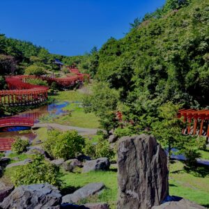 【資料用非配布】高山稲荷神社,青森,鳥居,自然,つがる半島,千本鳥居,
