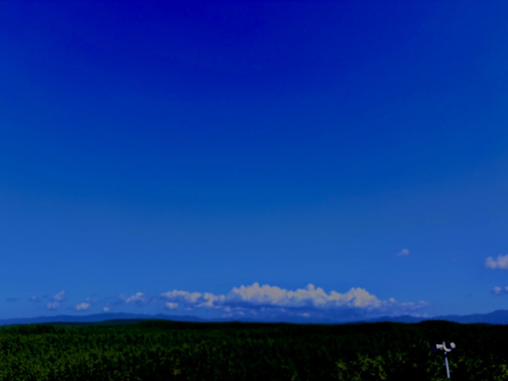 青森,八戸,風景,池,空,田舎,