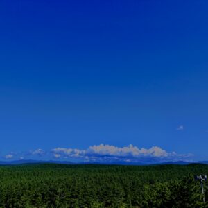 青森,八戸,風景,池,空,田舎,