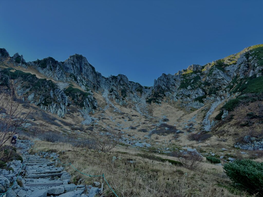 千畳敷カール,宝剣岳,駒ヶ岳,中央アルプス,登山,トレッキング,ハイキング,